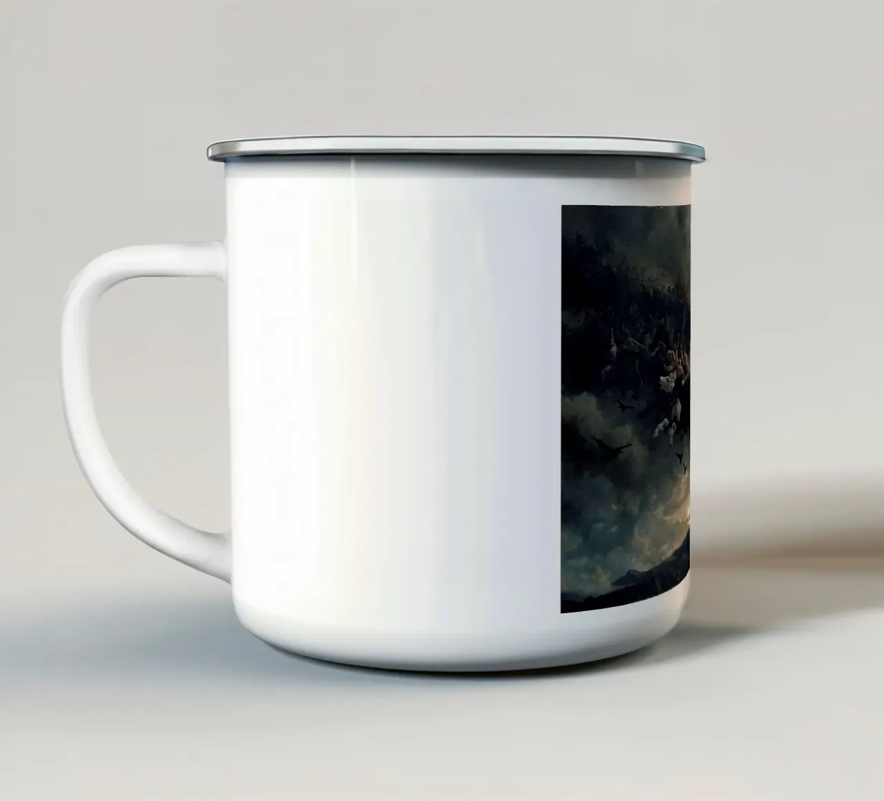 Åsgårdsreien, La Chasse d'Odin tazza in smalto da the-witcher