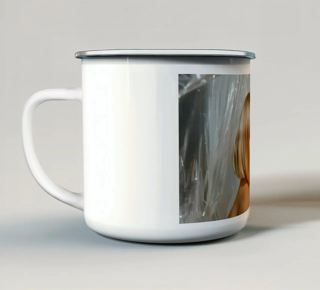 Mattina di plastica tazza in smalto da Synthaira