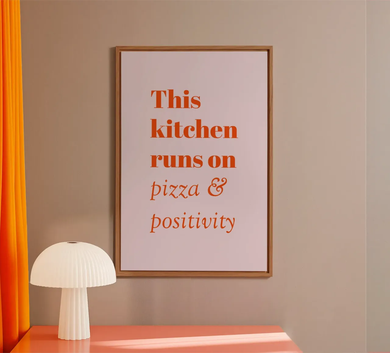 Questa cucina funziona a pizza e positività alluminio dibond da pierosvisuals