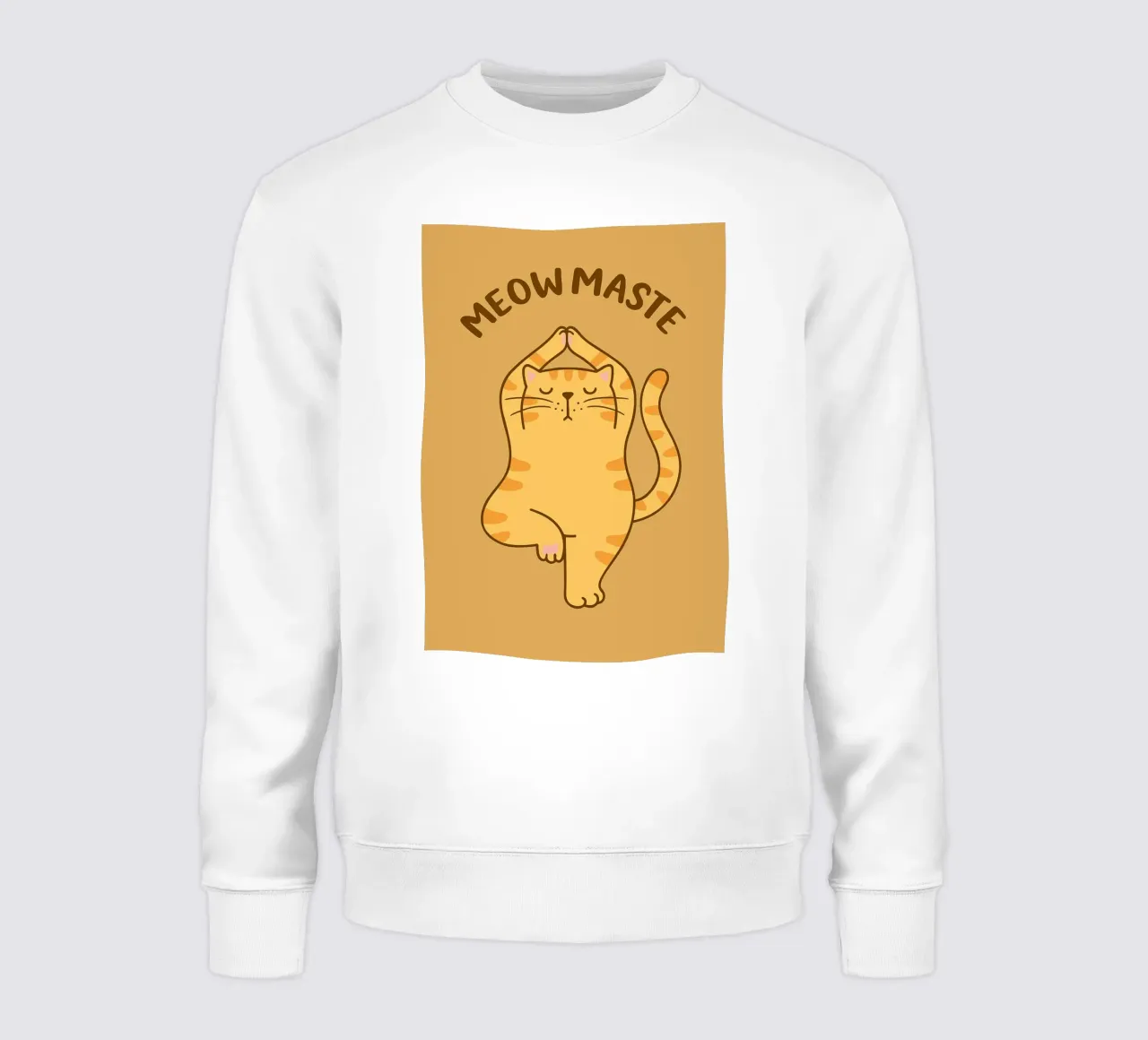 gatto meowmaste felpa da bojoonxs