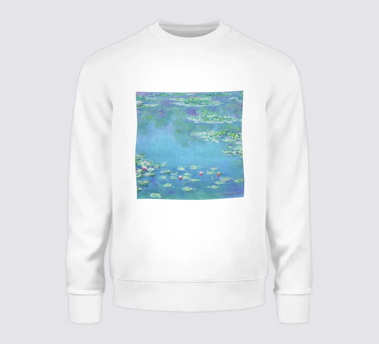 Ninfee di Claude Monet felpa da Classic Art Prints
