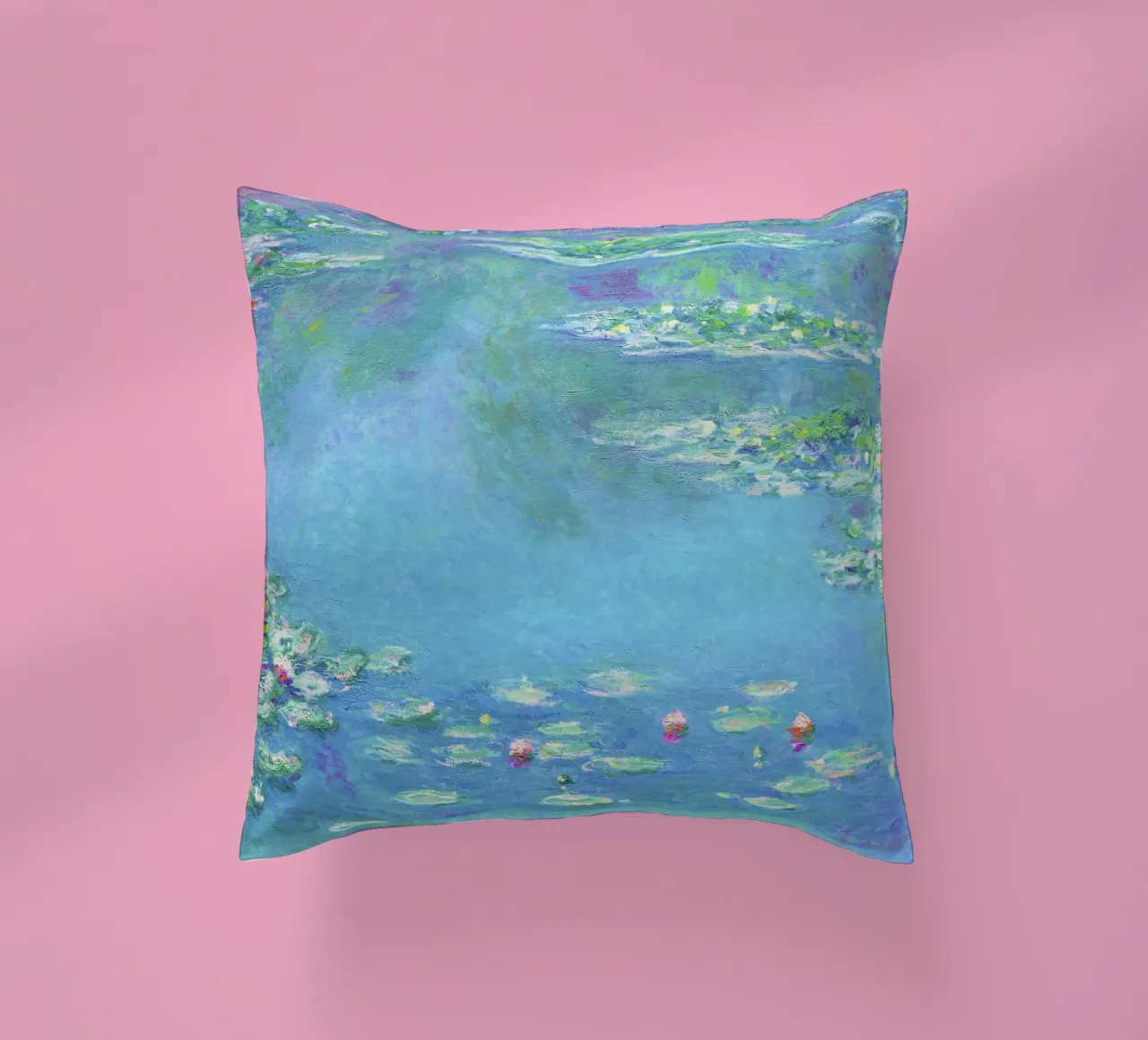 Ninfee di Claude Monet cuscino da Classic Art Prints