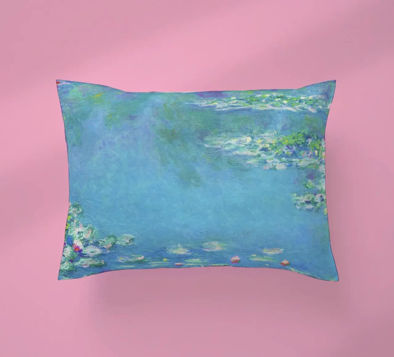 Ninfee di Claude Monet cuscino da Classic Art Prints