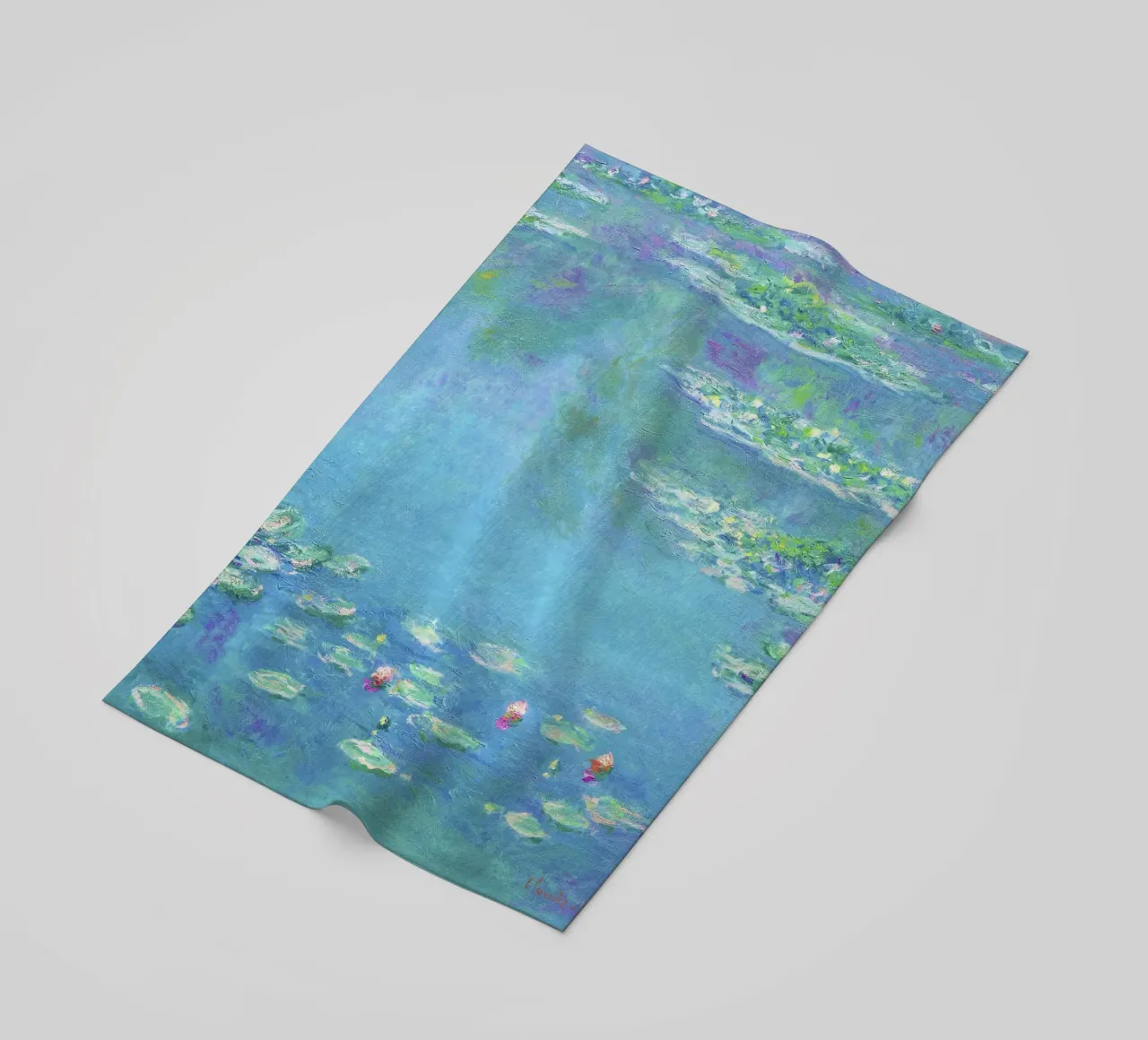 Ninfee di Claude Monet telo mare da Classic Art Prints