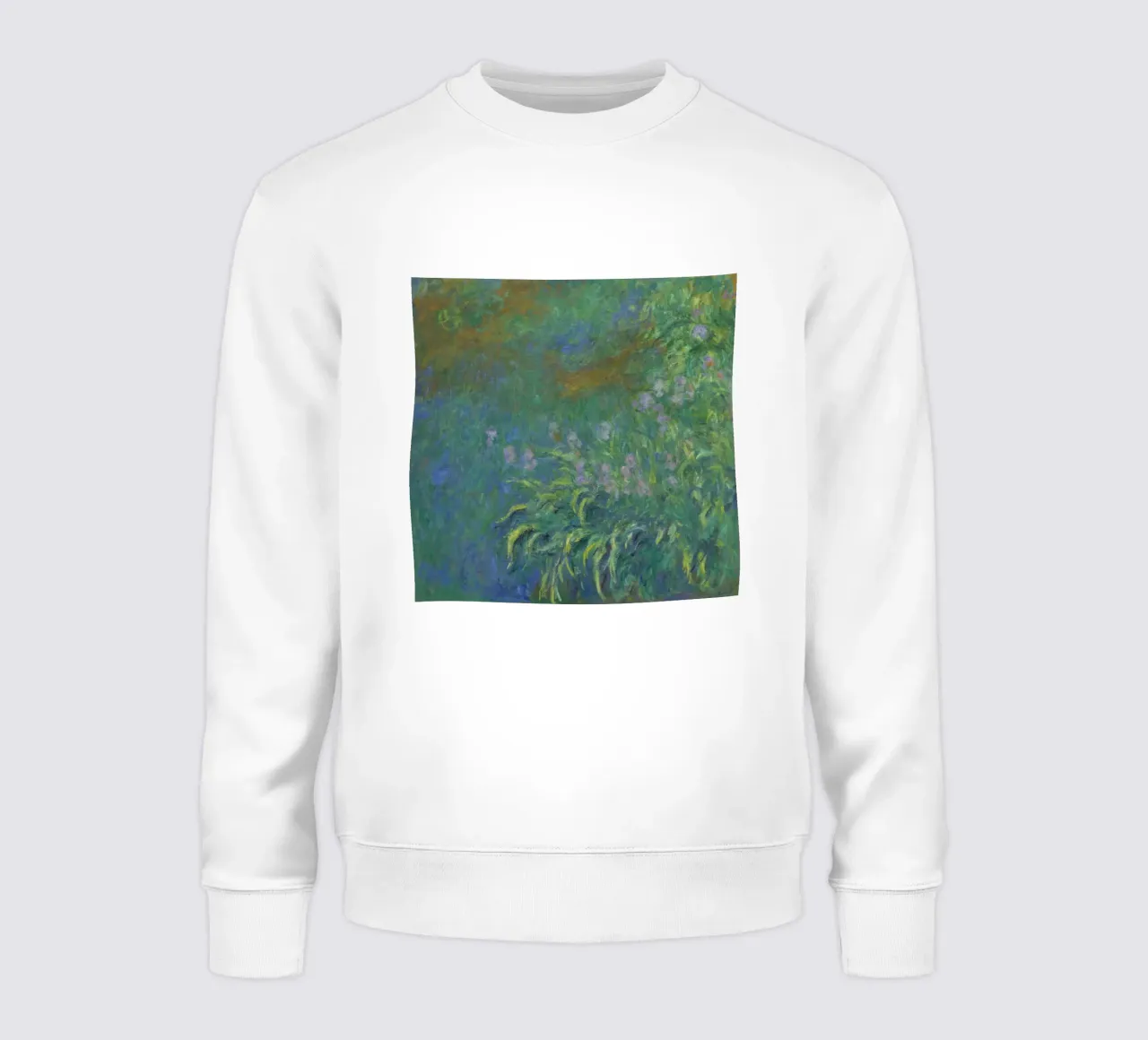 Claude MOnet Ninfee 1 felpa da clay bobby