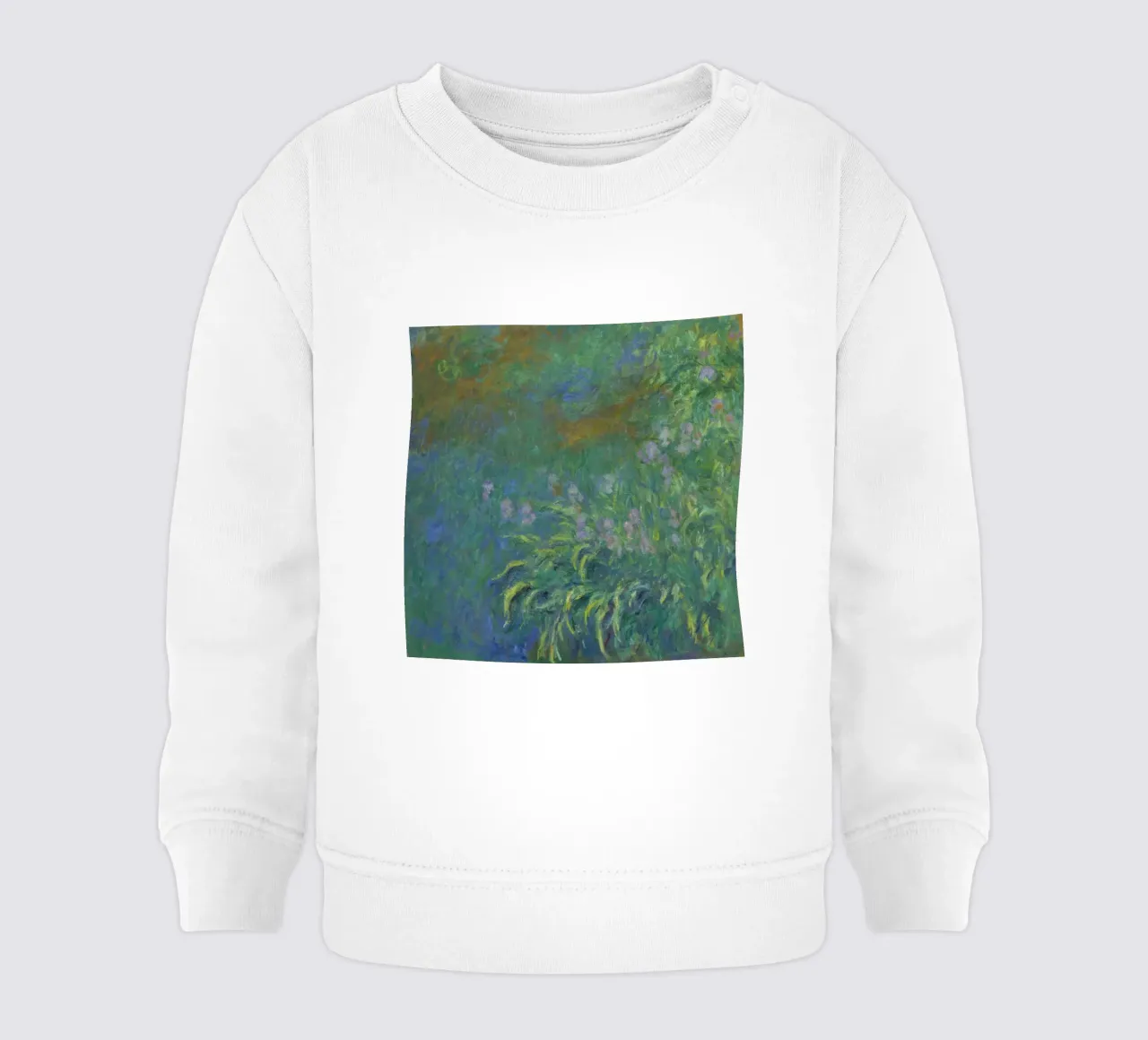 Claude MOnet Ninfee 1 felpa neonato da clay bobby