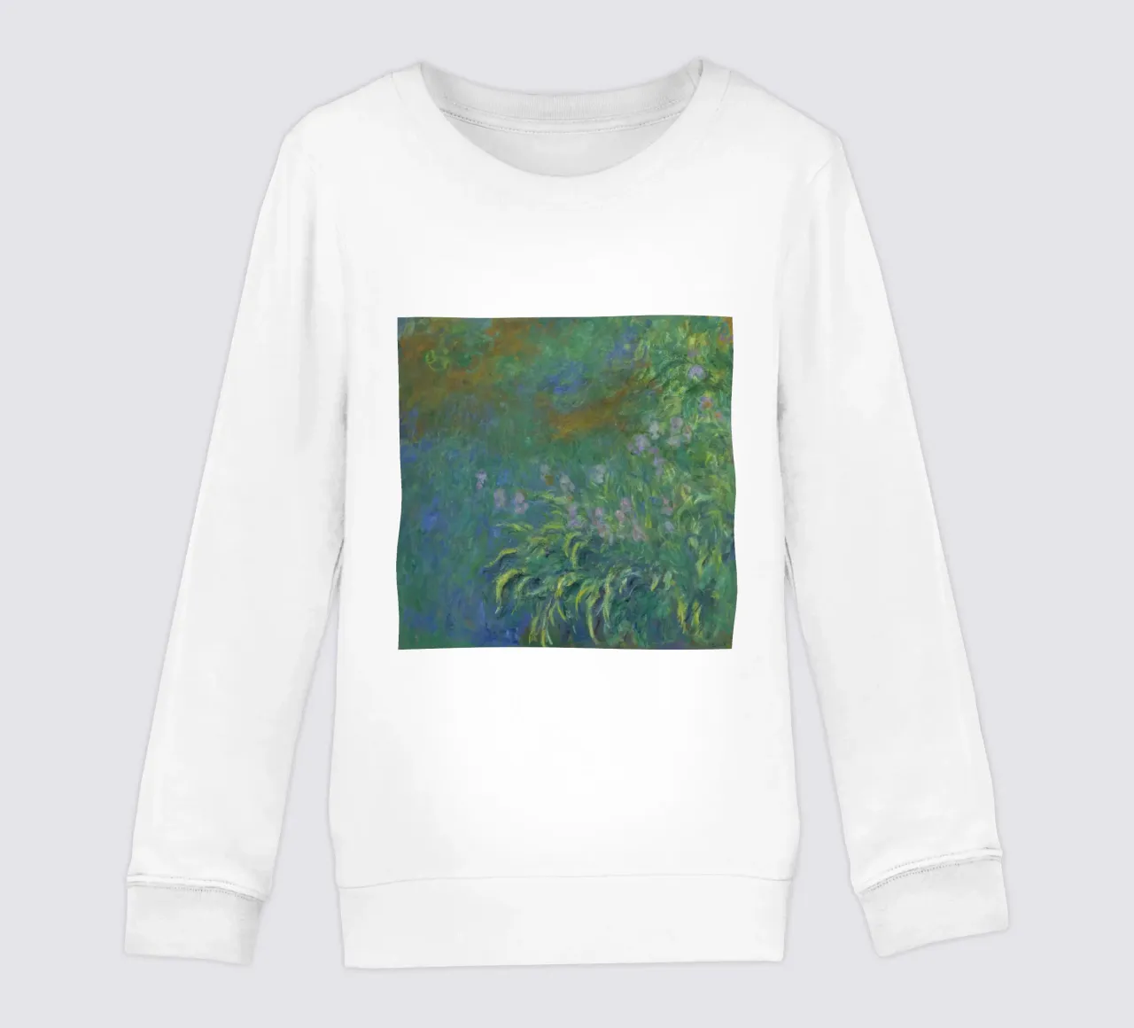 Claude MOnet Ninfee 1 felpa bambino da clay bobby