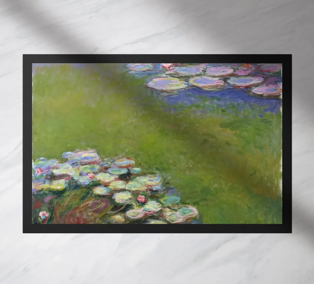 Claude MOnet Ninfee 2 zerbino da clay bobby