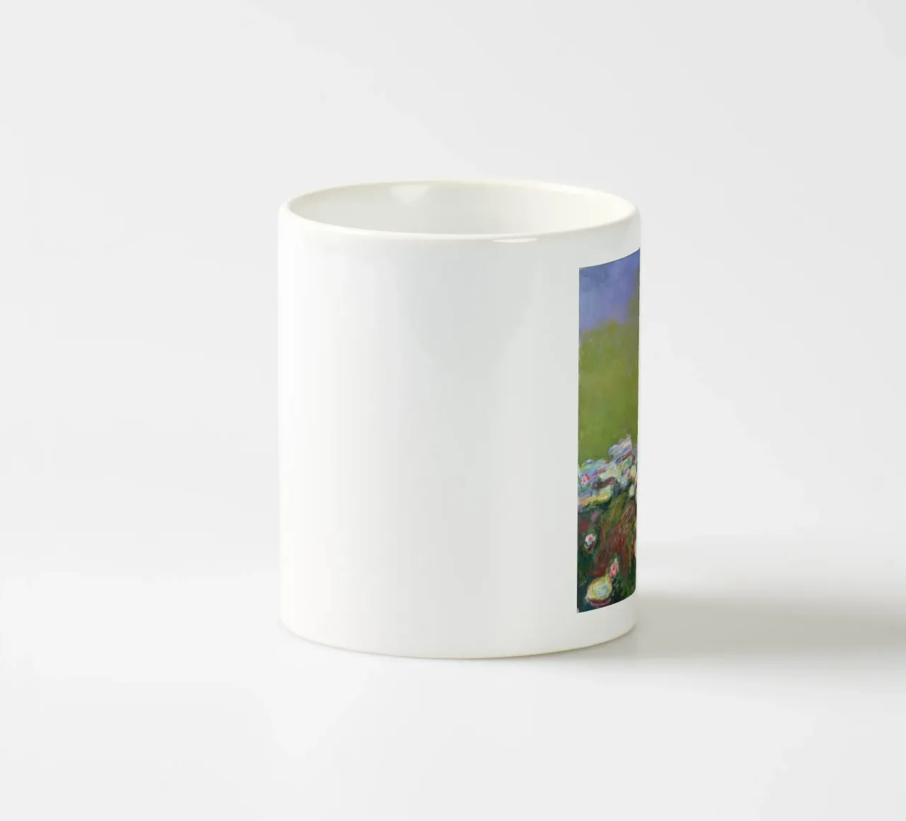 Claude MOnet Ninfee 2 tazza in ceramica da clay bobby