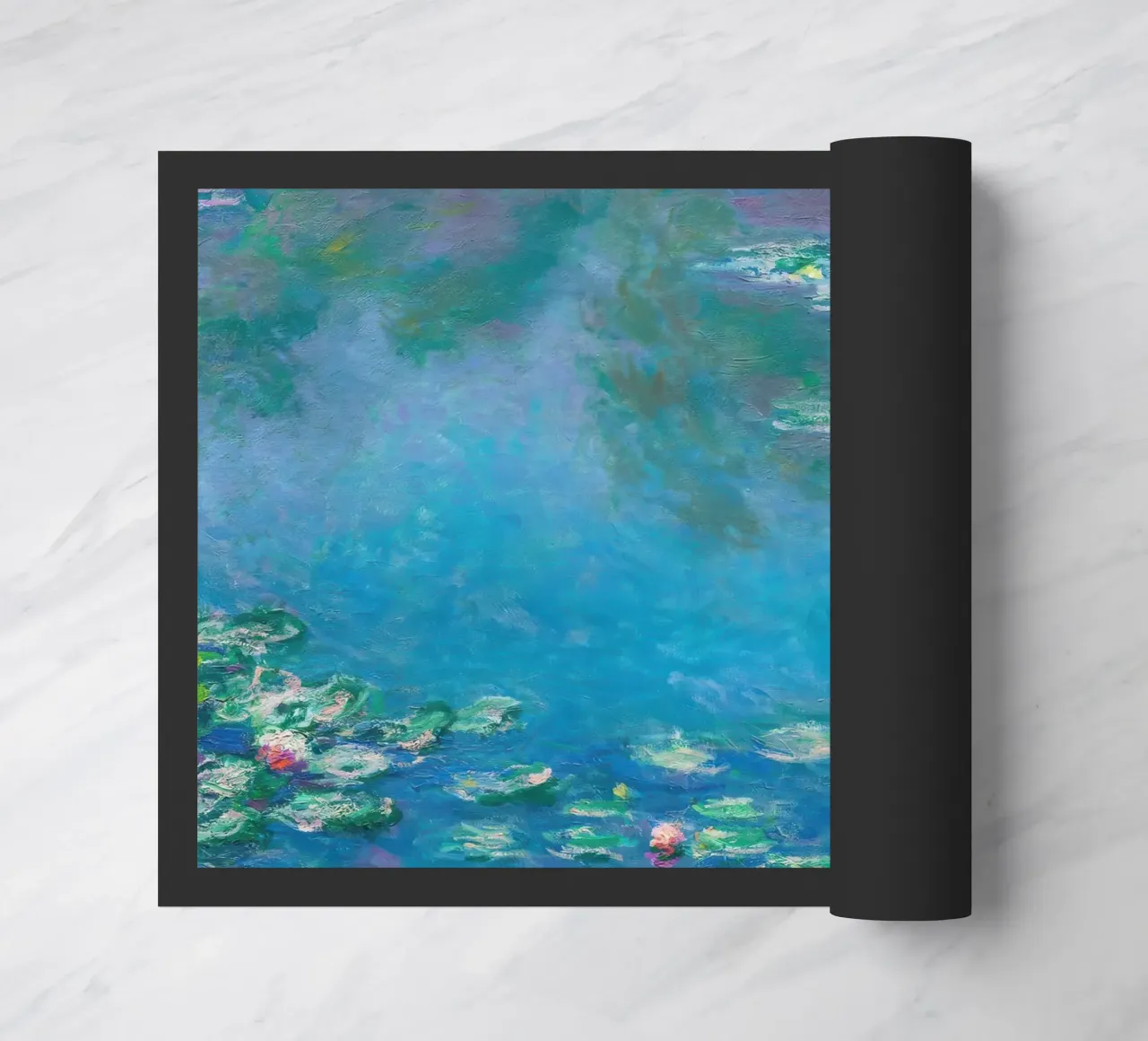 Claude MOnet Ninfee 4 zerbino da clay bobby