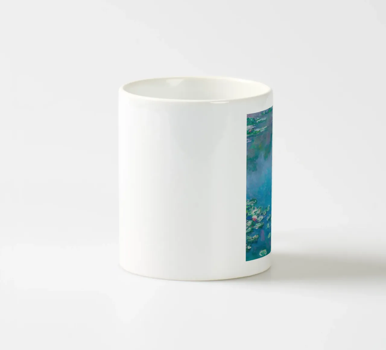 Claude MOnet Ninfee 4 tazza in ceramica da clay bobby