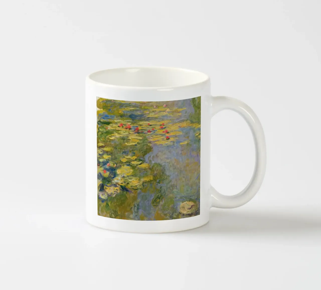 Claude MOnet Ninfee 5 tazza in ceramica da clay bobby