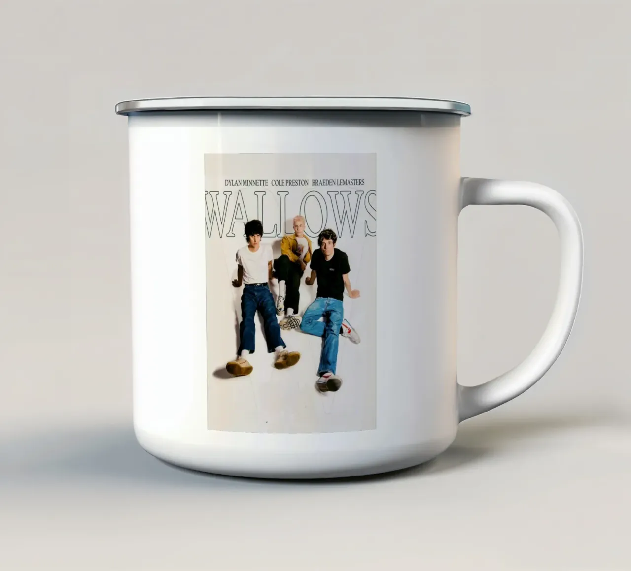 Giovani in fiore tazza in smalto da ktlocb