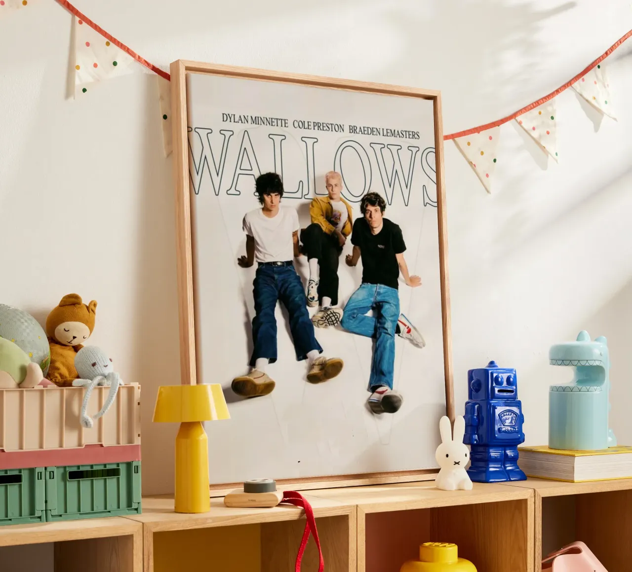 Jeugd in bloei canvas met Baklijst van ktlocb