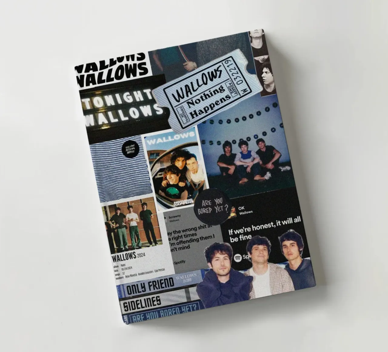 Retro Vibes Forevermore notebook by ktlocb