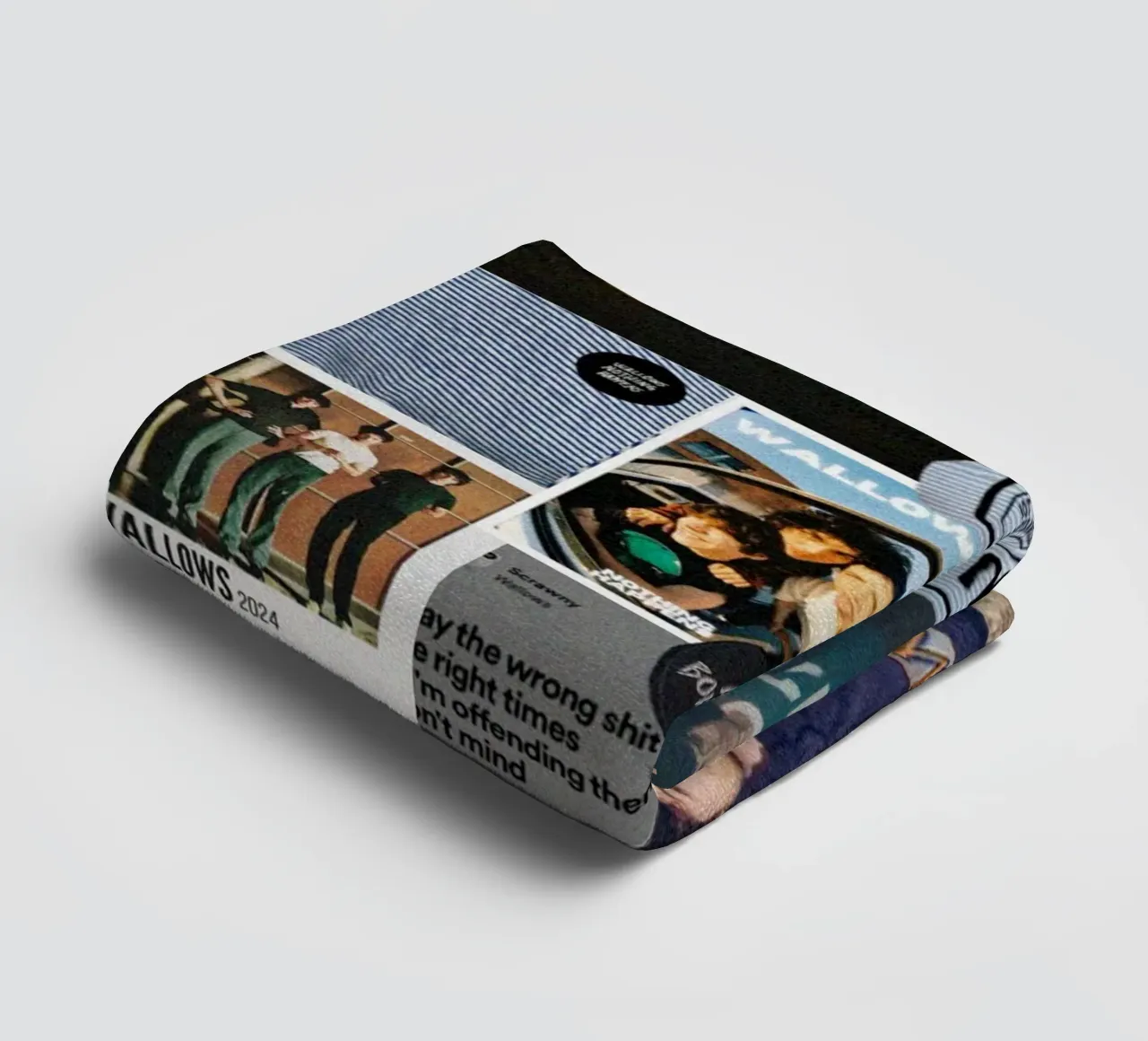 Retro Vibes Forevermore towel by ktlocb