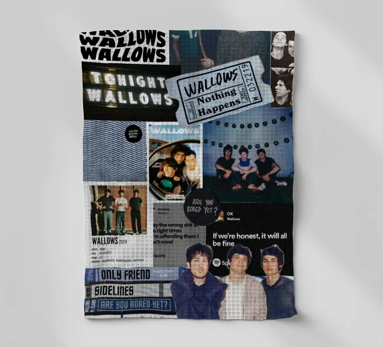 Retro Vibes Forevermore torchon de ktlocb