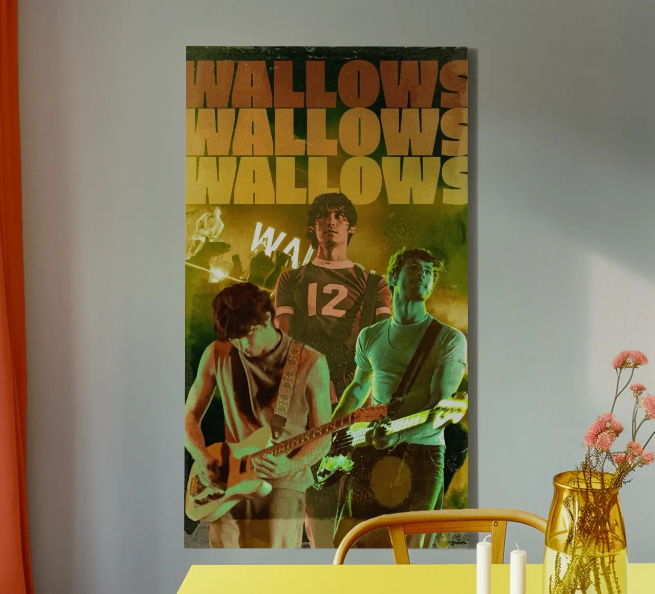 Echo's van Indie dromen canvas met Baklijst van ktlocb