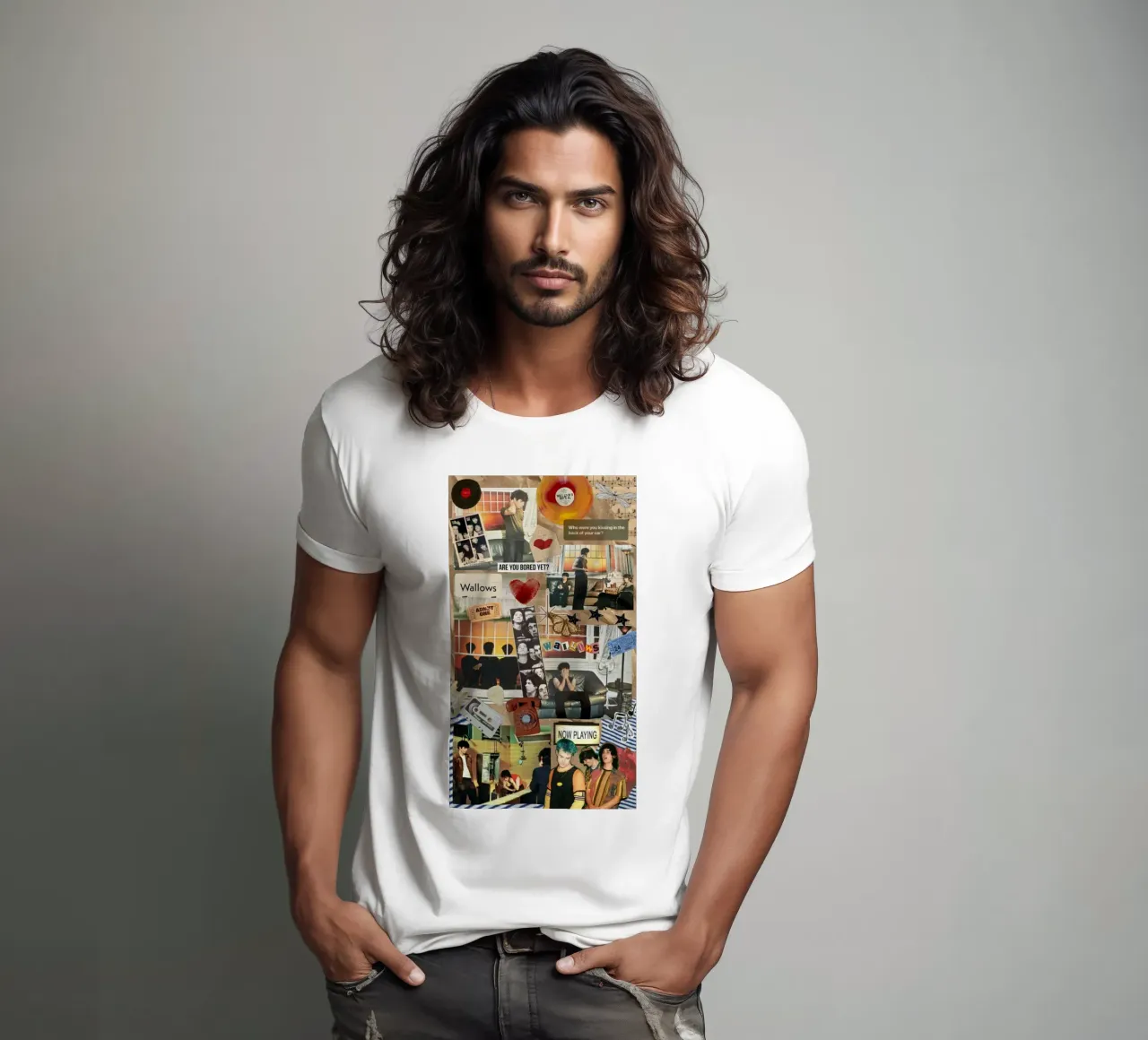 Gloed in schaduwen t-shirt van ktlocb