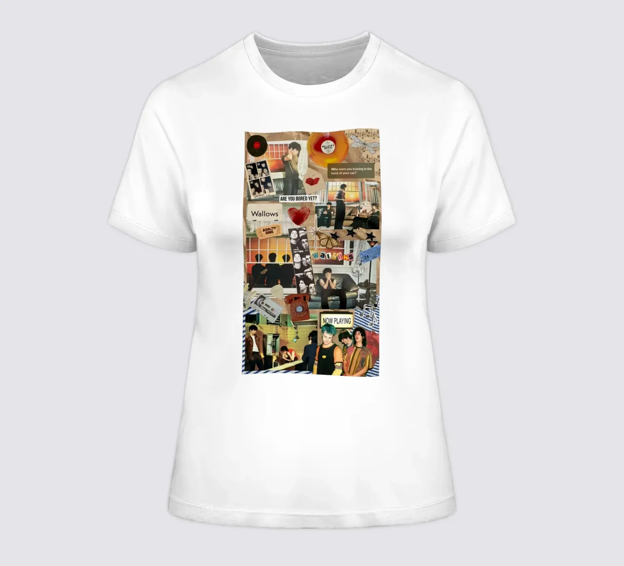 Gloed in schaduwen dames t-shirt getailleerd van ktlocb