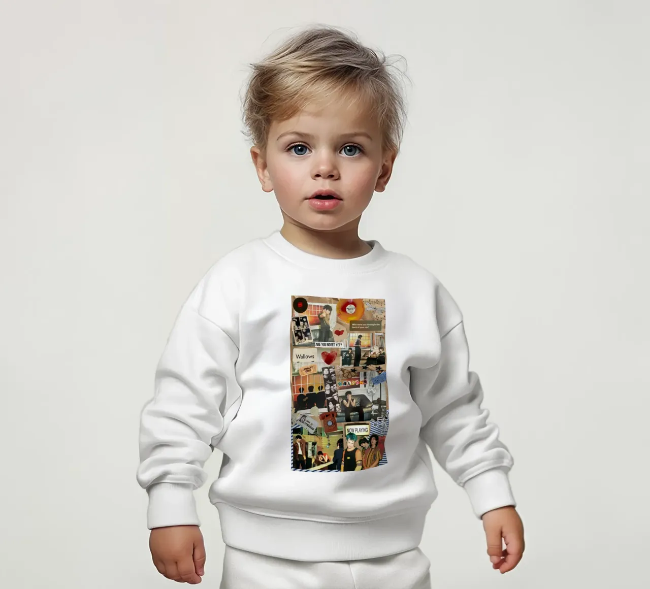 Gloed in schaduwen baby sweatshirt van ktlocb
