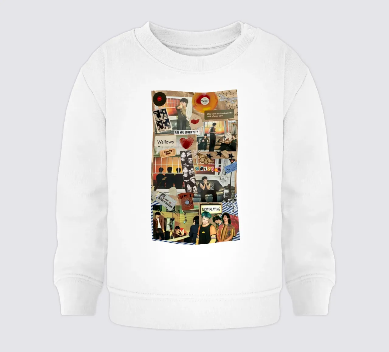 Gloed in schaduwen baby sweatshirt van ktlocb
