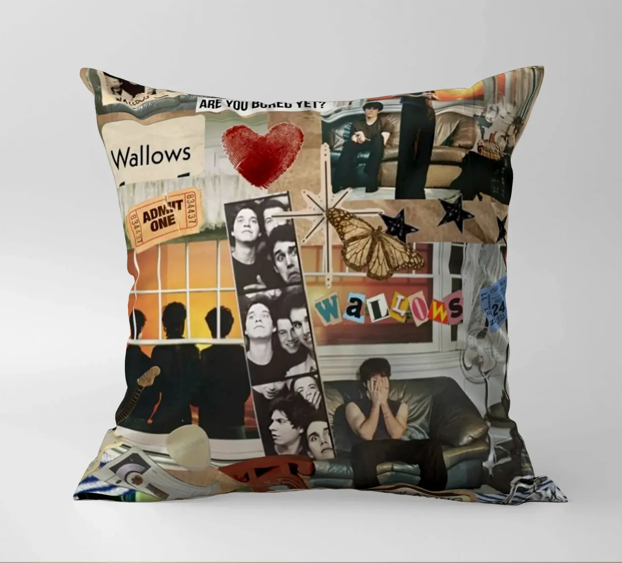 Gloed in schaduwen kussen van ktlocb