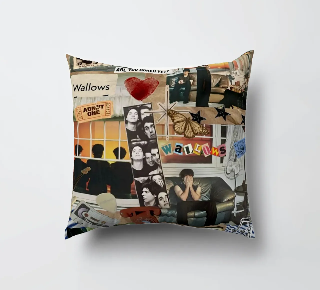 Gloed in schaduwen kussen van ktlocb