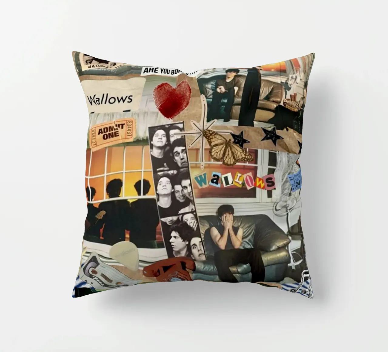 Gloed in schaduwen kussen van ktlocb