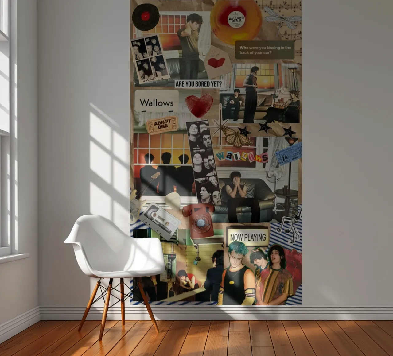 Gloed in schaduwen fotobehang van ktlocb