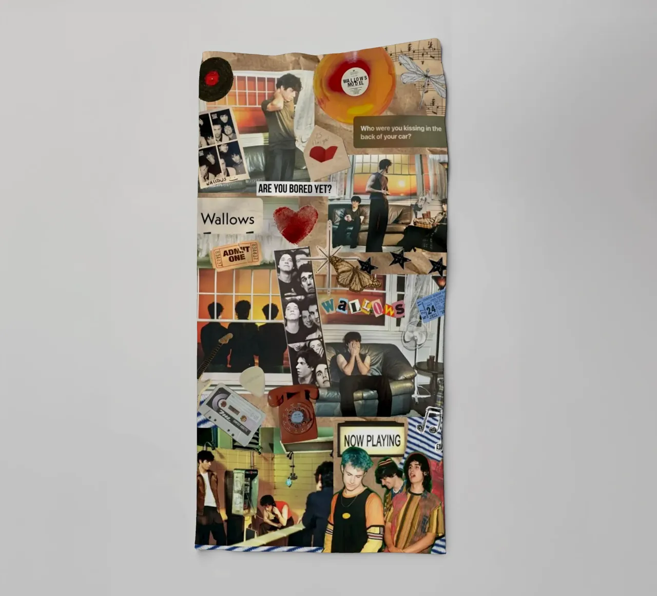 Gloed in schaduwen badhanddoek van ktlocb