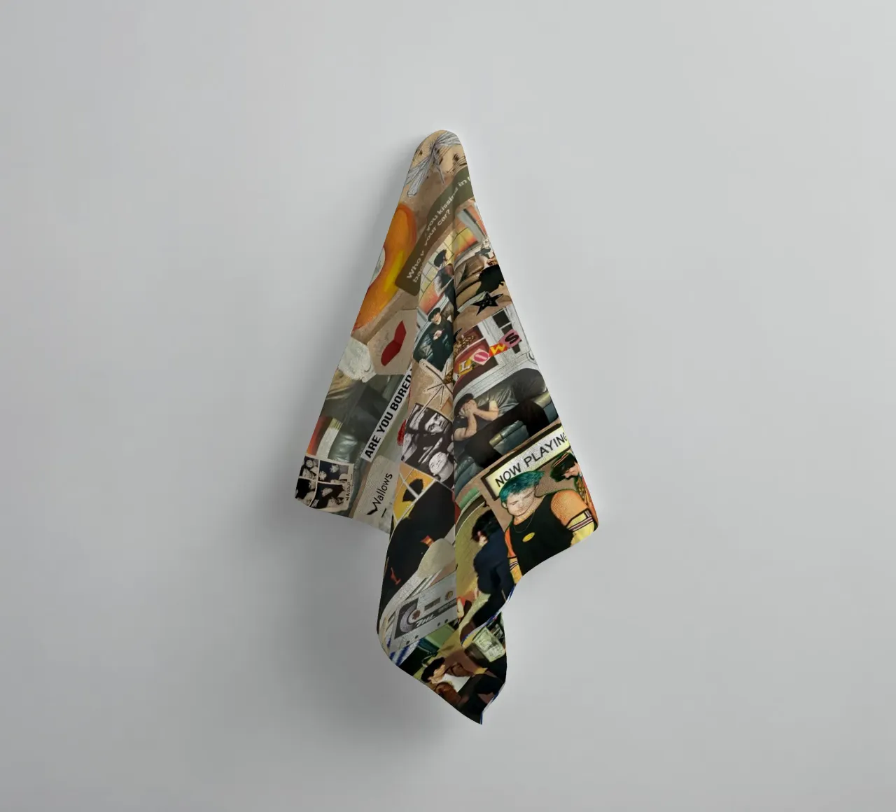 Gloed in schaduwen badhanddoek van ktlocb