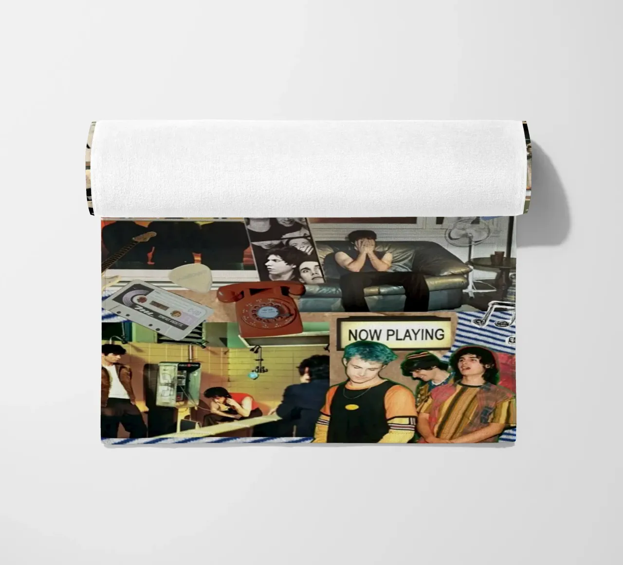 Gloed in schaduwen strandhanddoek van ktlocb