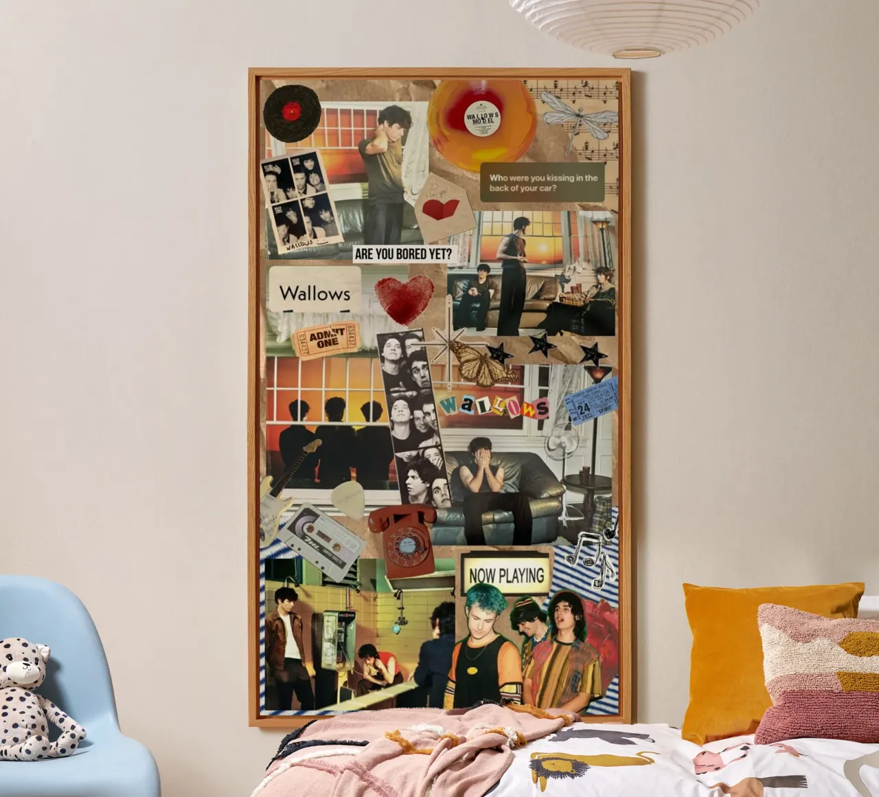 Gloed in schaduwen aluminium-dibond van ktlocb