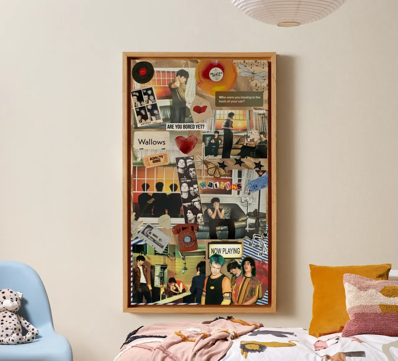 Gloed in schaduwen canvas van ktlocb