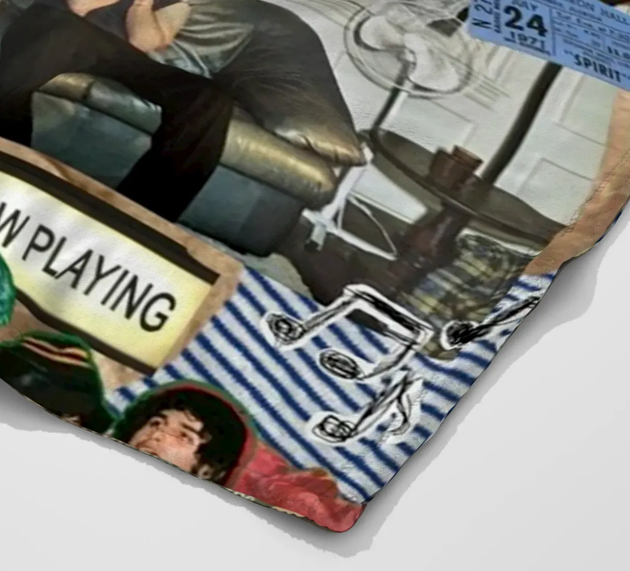 Gloed in schaduwen fleecedeken van ktlocb