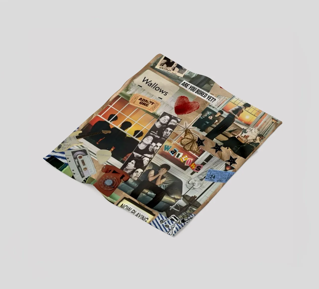 Gloed in schaduwen fleecedeken van ktlocb