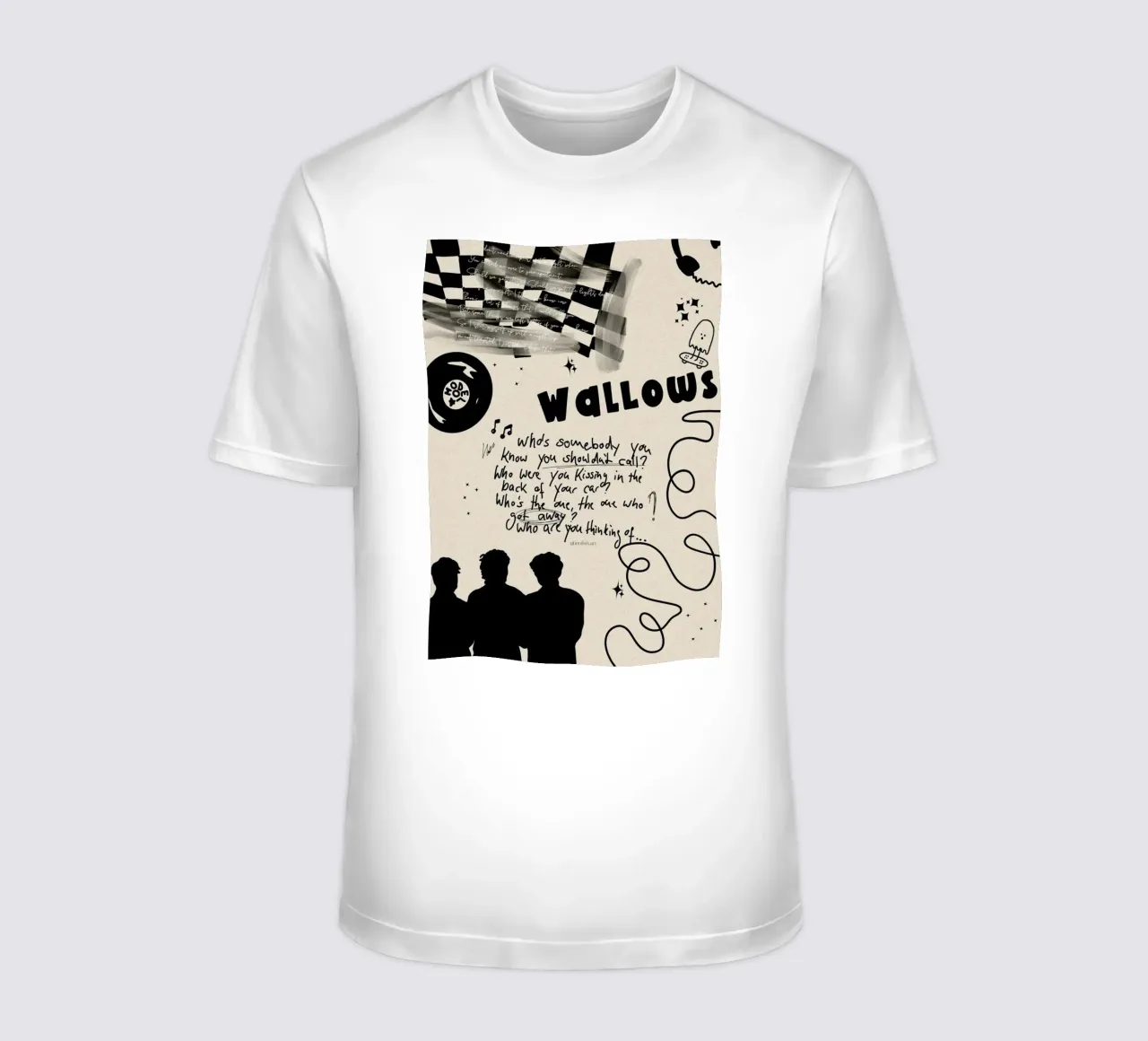 Tra un momento e l'altro t-shirt da ktlocb
