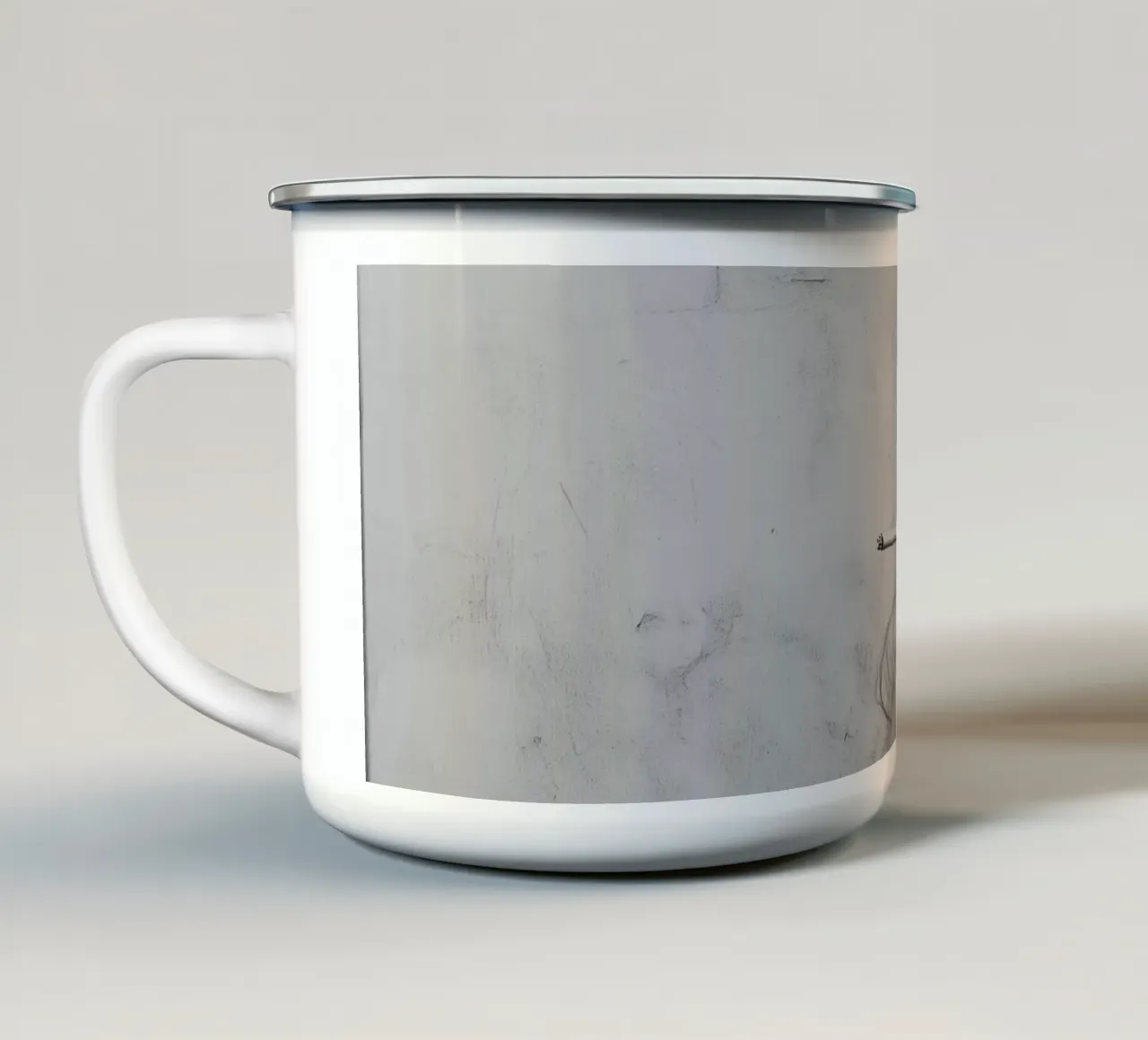 Musa urbana tazza in smalto da Synthaira