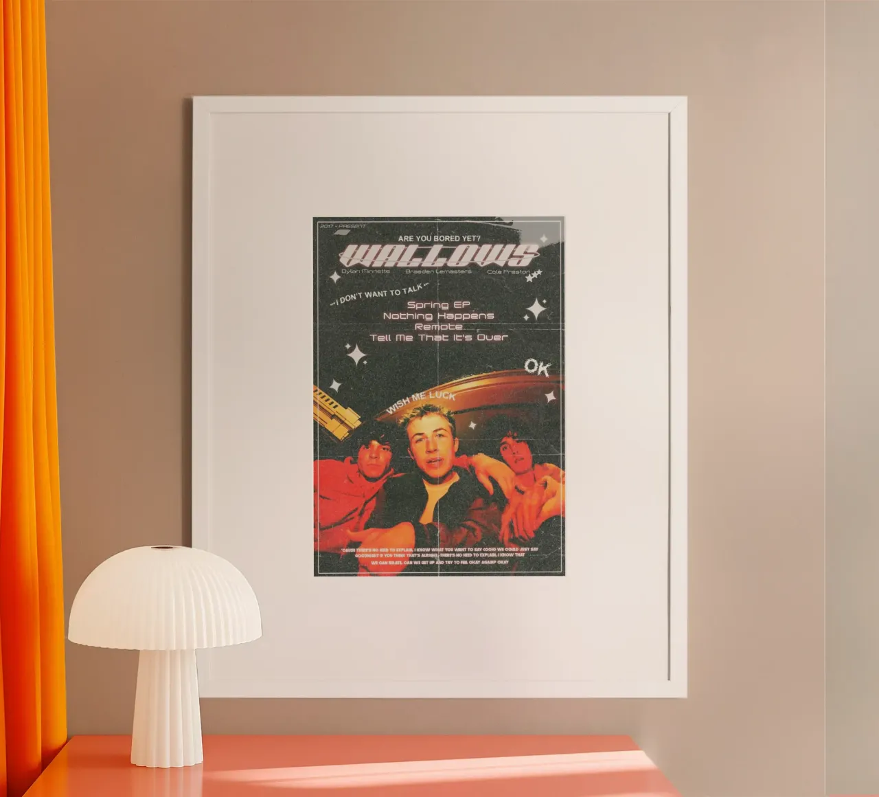 Il tramonto svanisce poster da ktlocb
