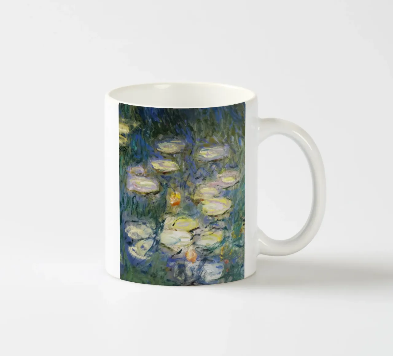 Claude monet Ninfee 6 tazza in ceramica da clay bobby