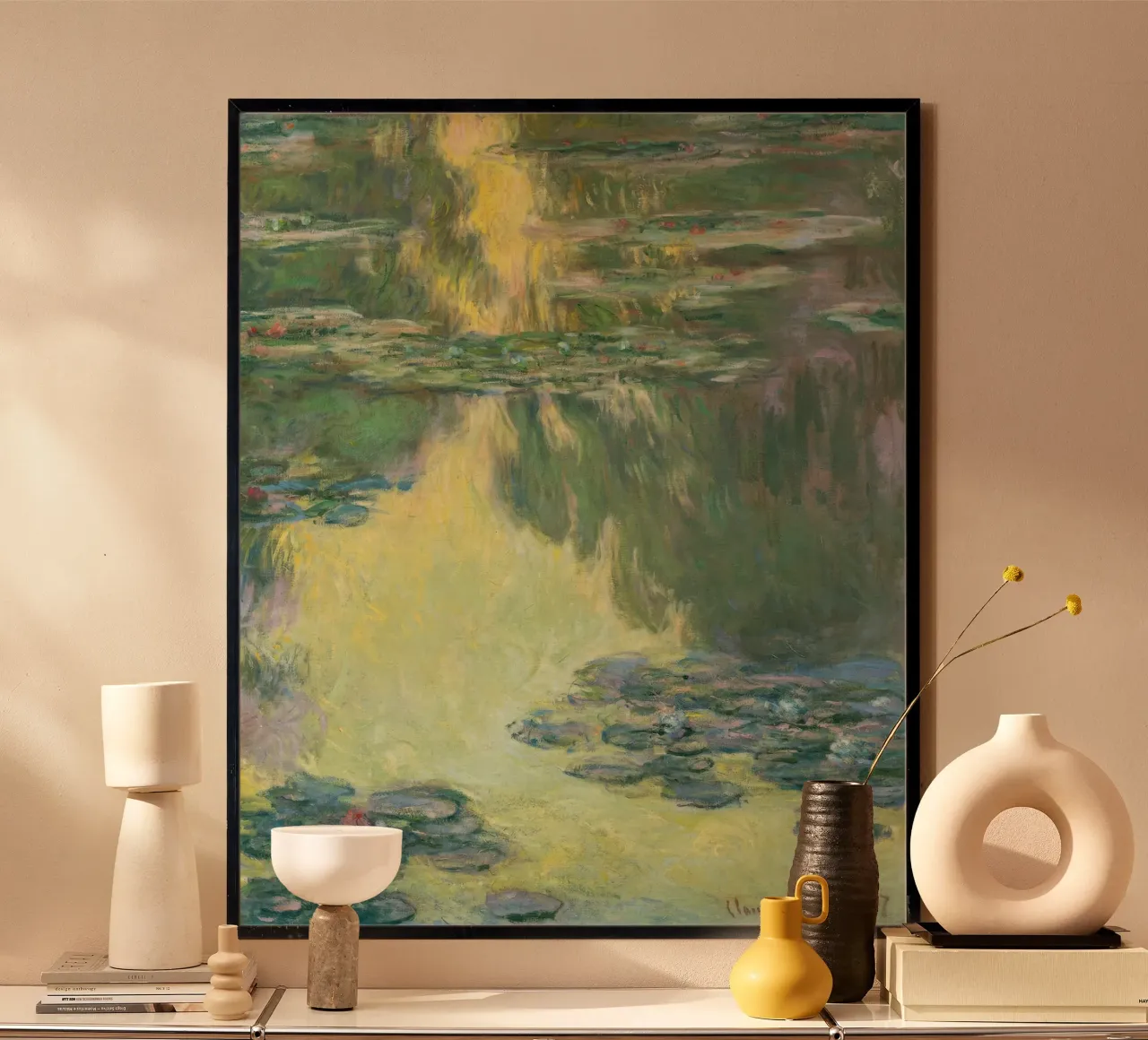 Claude monet Ninfee 7 poster da clay bobby