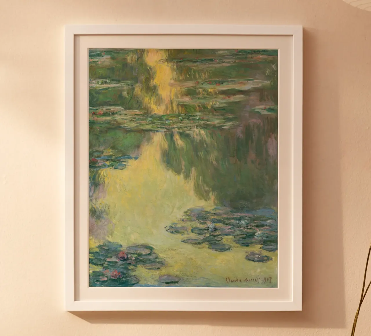Claude monet Ninfee 7 poster da clay bobby