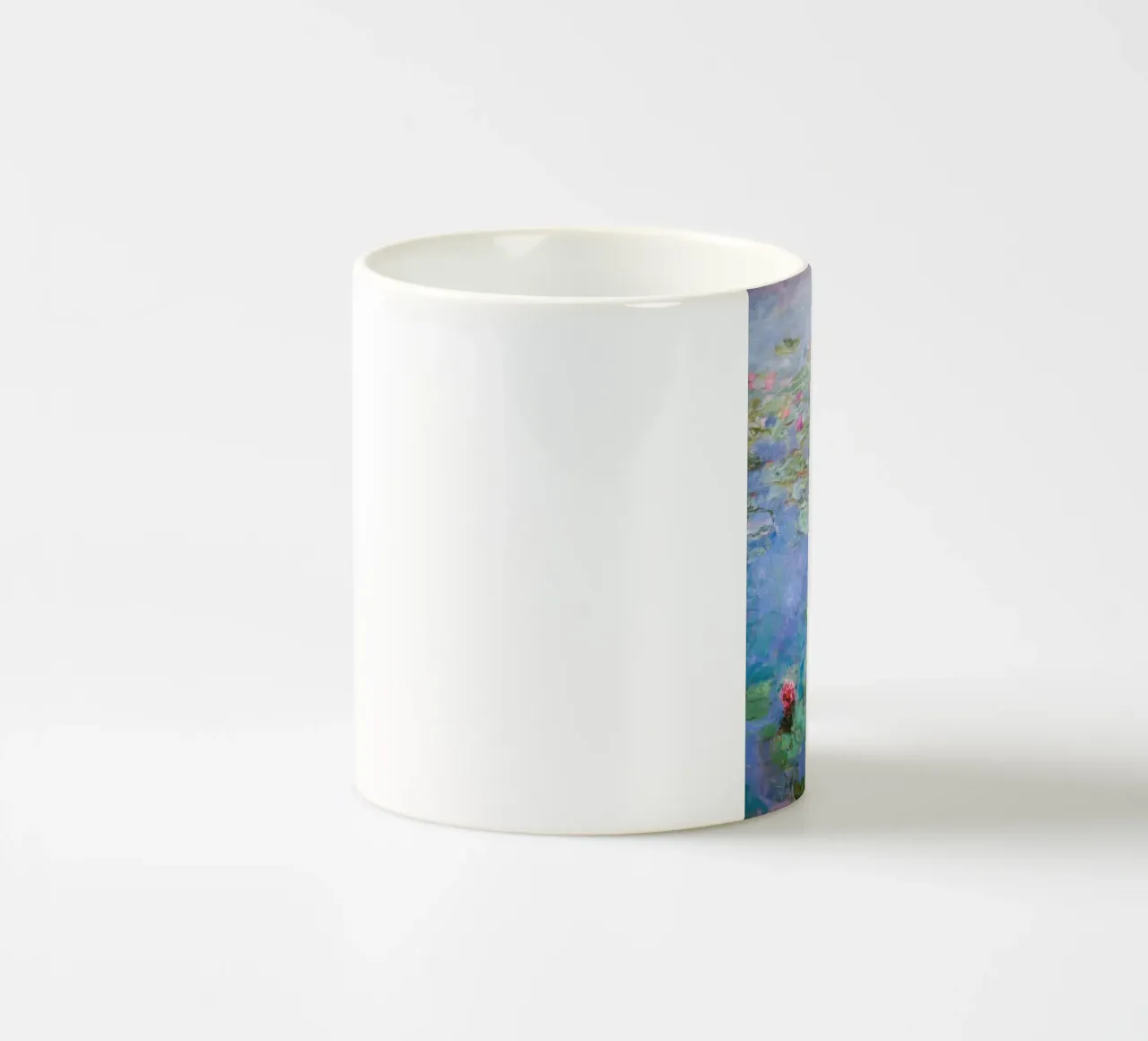Claude monet Ninfee 8 tazza in ceramica da clay bobby