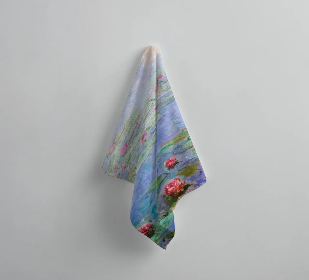 Claude monet Ninfee 8 asciugamano da bagno da clay bobby