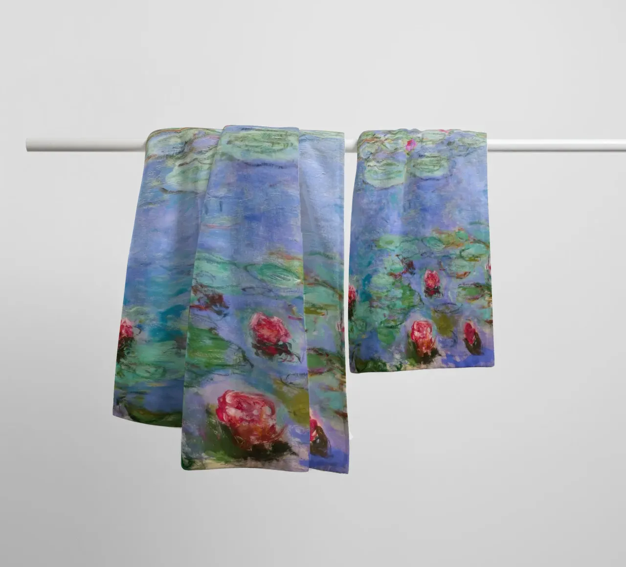 Claude monet Ninfee 8 asciugamano da bagno da clay bobby