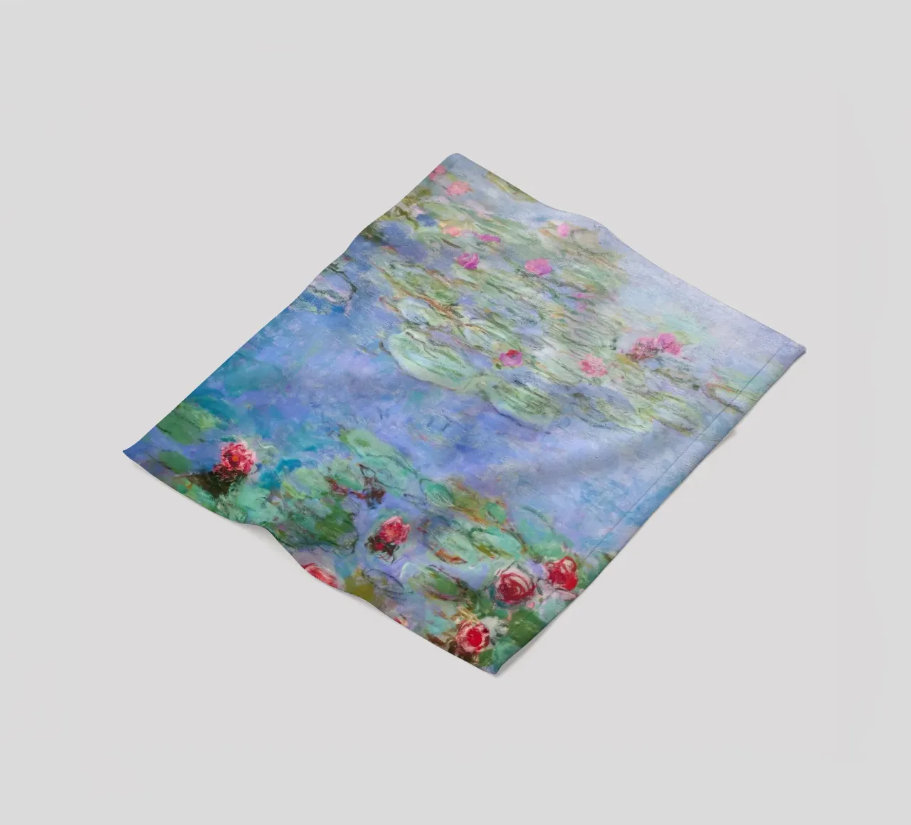 Claude monet Ninfee 8 coperta in pile da clay bobby