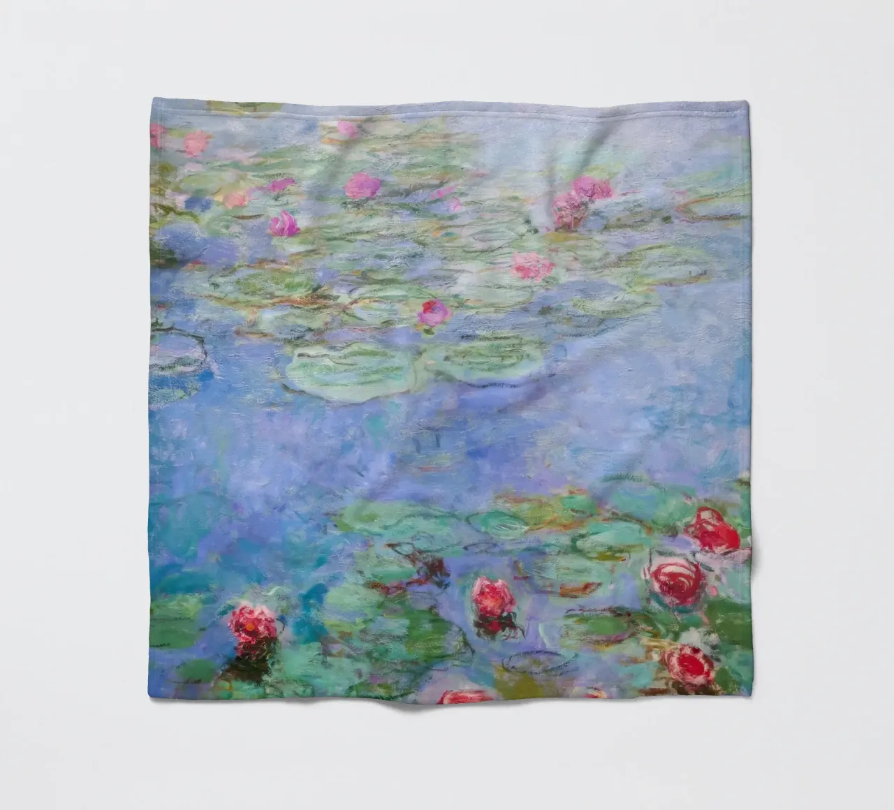 Claude monet Ninfee 8 coperta in pile da clay bobby