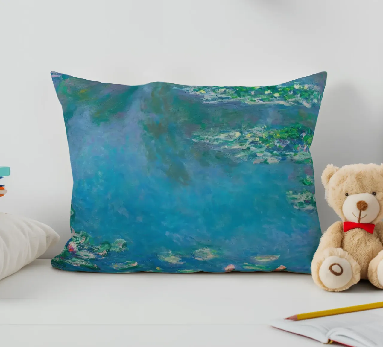 Claude monet Ninfee 9 cuscino da clay bobby