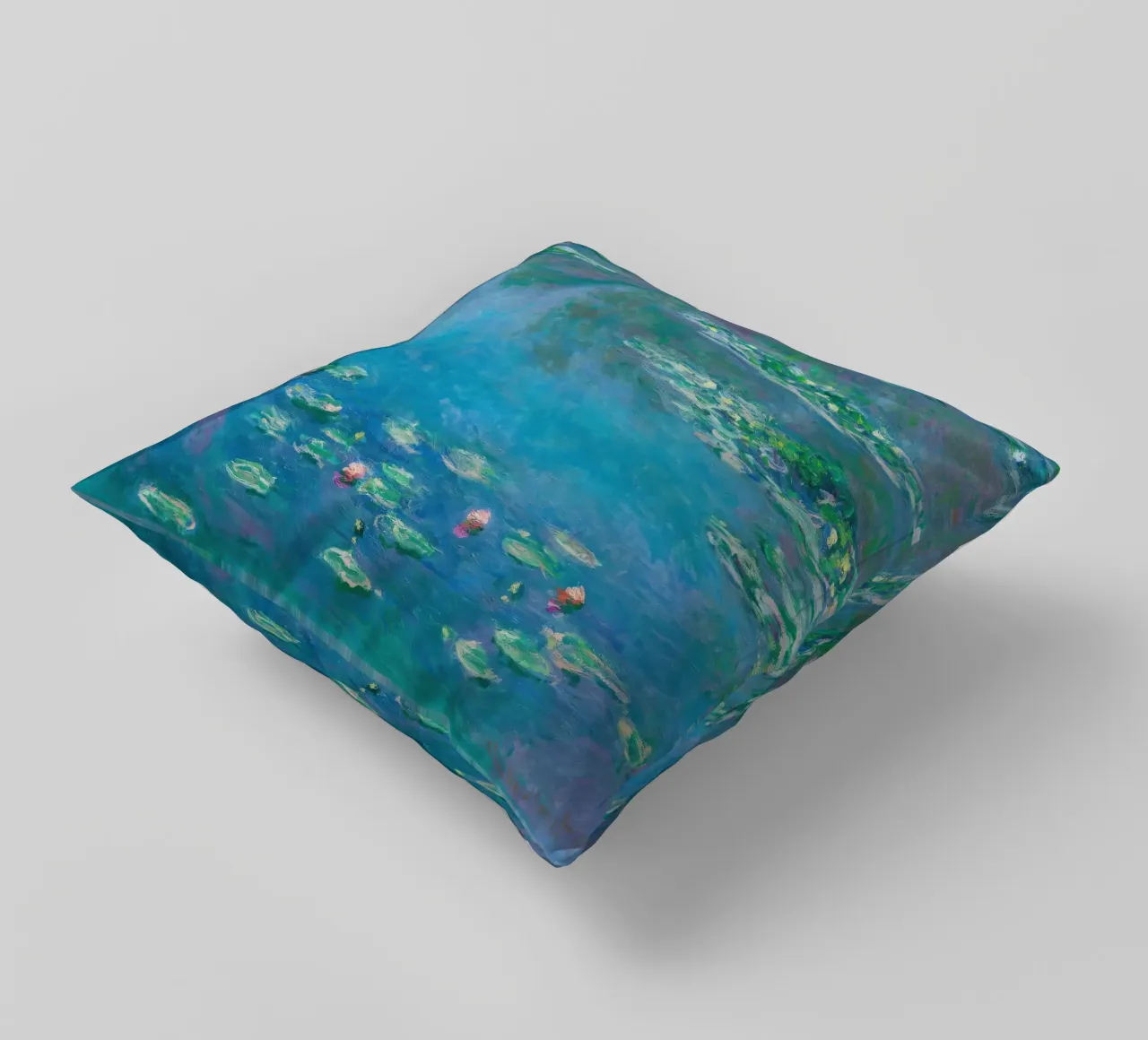 Claude monet Ninfee 9 cuscino da clay bobby